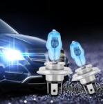 Arts and Crafts Set 2 becuri halogen H4 - P43 "HOD HI-POWER", putere 90/100W, lumina alba 5000K, 12V, imitatie xenon, cu mufe ceramice (AVX-T2261)