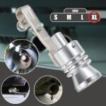 Arts and Crafts Fluier din aluminiu pentru toba marime XL, compatibil cu motoare peste 2400 cc (AVX-T1942)