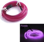 Arts and Crafts Fir Neon Auto "EL Wire" culoare Mov, lungime 2M, alimentare 12V, droser inclus (AVX-ELW-2M-P)