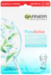 Garnier Masca servetel anti-imperfectiuni si hidratare Skin Naturals Pure Active, 23g, Garnier Masca de fata