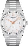 Tissot Мъжки часовник Tissot PRX 137.410. 11.031. 00, Сребрист / Бял (TIS137.410.11.031.00) Часовници