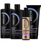 Syoss Intense Plex sampon kondicionáló spray sérült hajra 4 db (SYOSS KUR INTENSE PLEX MIX X4 1)