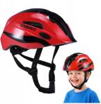 Miravo Gyerek Kerékpáros Bukósisak Állítható Méret 52-56 CM S Könnyű Roller (KASK ROWEROWY NA ROWER HULAJNOGA ROLKI) - allegro - 4 550 Ft