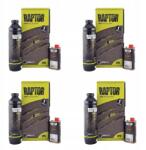 U-POL 4 x Védőbevonat U-pol Raptor RLB/S1 karosszériához 0.95 L fekete