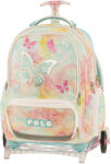 Polo Freely Ghiozdan Troler pentru Școala Primară cu Husă pentru Sticlă de Apă Butterflies 25 l 31 x 18 x 44 cm 9-65-055-8419 2026 (9-65-055-8419)