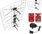 Mat-company Erős Tv Antenna DVB-T2 Szélessávú Műsörsugárzáshoz MUX-1 2 3 6 8 (055/3.)