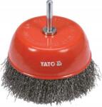 TOYA Homlokkefe 100MM-ES Szárral Inox YT-47511 (YT-47511)
