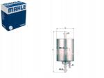 Mahle Üzemanyagszűrő Knecht KL570