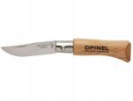Opinel Inox kés No. 02 összecsukható natúr bükk (001070)