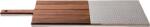 KnIndustrie Placă de tăiat și servit In-Taglio 20 x 52 cm, albastru deschis (GL301ITA) Tocator