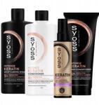 Syoss Keratin sampon kondicionáló töredezett hajra Mix szett 4 db (3838824407005)
