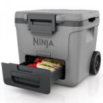 Ninja Хладилна кутия Ninja FrostVault FB230EUGY, 28 л, Пасивна, 48 кена, Поддържа лед до 5 дни, Сухо отделение, Колела, Сив (FB230EUGY)