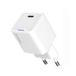ColorWay Adaptor încărcător AC COLORWAY, CW-CHS059PD-WT, GaN Mini 20W PD Port PPS USB-C (CW-CHS059PD-WT)
