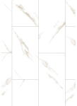 Mexen River White LVT Dryback 2, 5 mm minták, PVC alátét, 4 V-fuga, Jazz White - F1450-S (F1450-S)
