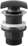 Ferro Ventil lavoar Click-Clack Ferro negru mat capac patrat cu preaplin (S290BL-B) - neakaisa