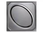 Kessel Piesa superioara si capac din inox pentru corp sifon Kessel Oval System 100 , fara cheie (27226)