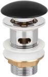 Invena Ventil lavoar Click-Clack Invena crom - negru mat (SC-B1-CZP-W)