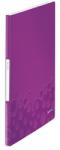 Leitz Wow mapa de prezentare 20 de folii A4 mov (46310062)