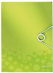 Leitz Wow mapa cu elastic A4 verde (45990054)