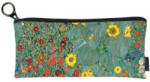 School Art Tolltartó hengeres 19x1, 5x9cm, polyester, Klimt: Kert napraforgókkal