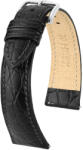 Hirsch Aristocrat Fekete óraszíj - 19mm / L -120/80mm