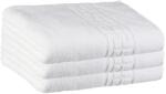 Kotonia Home Set 3 prosoape Kotonia Home Hotel - Greek Border Jacquard, 50x90 cm, 100% bumbac, alb (004439-5090) Prosop