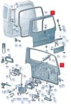 Original Vw Group Capota portbagaj ORIGINAL VW GROUP 7E0 827 025F (7E0 827 025F)