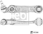 Febi Bilstein Brat, suspensie roata FEBI BILSTEIN 197268 (197268) - fixbox