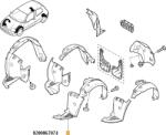 Original Renault Carenaj, pasaj roata ORIGINAL RENAULT 82 00 067 074 (82 00 067 074)