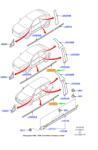 Original Ford Bandou usa spate stanga [granulat] ORIGINAL FORD 1489431 (1489431)