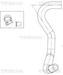 TRISCAN Furtun hidraulic, sistem de directie TRISCAN 8516 11023 (8516 11023)