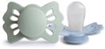 FRIGG Lucky Size 1: 0-6 months биберон Sage/Powder Blue 2 бр