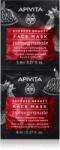 Apivita Express Beauty Pomegranate Mască facială pentru revitalizare și iluminare 2x8 ml Masca de fata