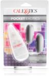 CalExotics Double Pocket Exotics rezgő tojás Silver 2 db