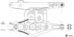 Febi Bilstein Brat, suspensie roata FEBI BILSTEIN 194708 (194708) - fixbox