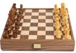 Manopoulos Луксозен шах Manopoulos - Walnut, 27 x 27 cm, с фигури Staunton 6.4 cm (SKW4130K)
