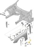 Original Vw Group Aripa fata dreapta ORIGINAL VW GROUP 8T0821106H (8T0 821 106 H)