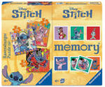 Ravensburger 3 az 1-ben puzzle és memóriajáték - Disney Stitch (25089) (25089)