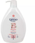 Dermomed tusfürdő fehér virágos pumpás 1L