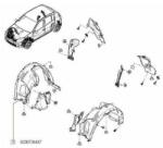 Original Renault Carenaj, pasaj roata ORIGINAL RENAULT 8200735437 (8200735437)