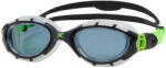 Zoggs Predator Flex úszószemüveg, fekete-zöld-tint smoke L/XL