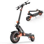 isinwheel D2 Orange Prémium Elektromos Roller - 48V 15.6Ah 1000W, 55 km hatótáv, 10 terepgumik, dupla felfüggesztés (8581708491670)