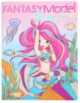 TOPModel Книжка за оцветяване Fantasy Model, Русалка, блестящи фолия (2323898)
