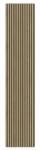 Aculine Denpanels akusztikus panel ACU-Line sötét tölgy fekete filc 240 cm x 52 cm