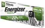 Energizer Power Plus mikro ceruza akku (AAA) 700mAh 10db E300626407 (E300626407)