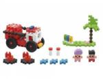 Marioinex Mini Waffle Blocks City Fire Department 80pcs 2 figuresZA5488