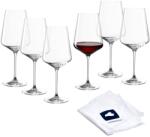 Leonardo home PUCCINI red wine glasses (set of 6) incl. polishing cloth Dishwasher-safe red wine glasses (750 ml) Shockproof & suitable for everyday use 040978 (B0DYFBNJ65)