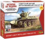 Zvezda Model asamblabil Zvezda Militare: Tancuri - Tanc ușor sovietic BT-7A (asamblare fără lipici) (ZVE6283)