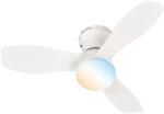 Brilo - LED Димируем таванен вентилатор PAN LED/15W/230V 3000-6500K бял+ДУ (BL2360)