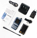 DynaScan UV-101 VHF/UHF rádióállomás, kétsávos, 640 csatorna, VOX, Scan, FM rádió, Li-ion 1800 mAh